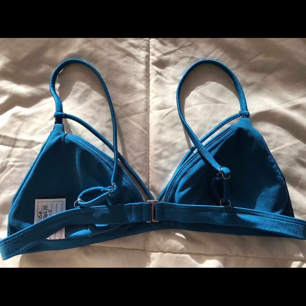 Turquoise Bikini Top - Picture 2 of 2